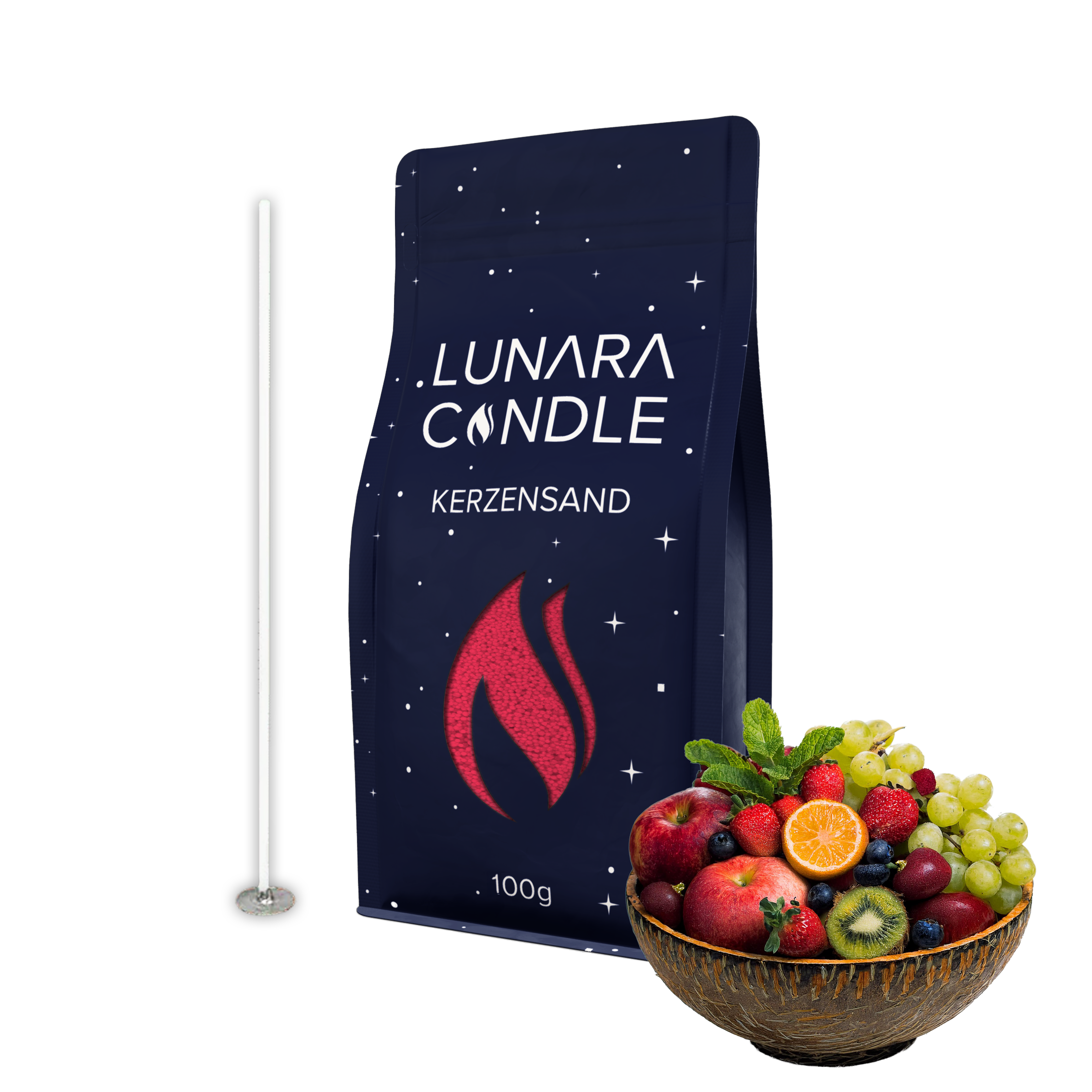 Kerzensand - Früchtetraum 100g Probe
