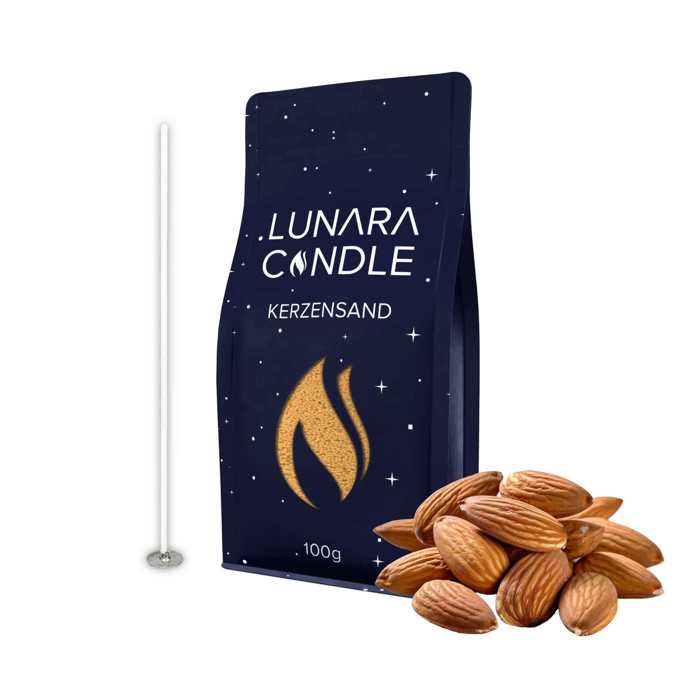 Kerzensand - Mandel 100g Probe