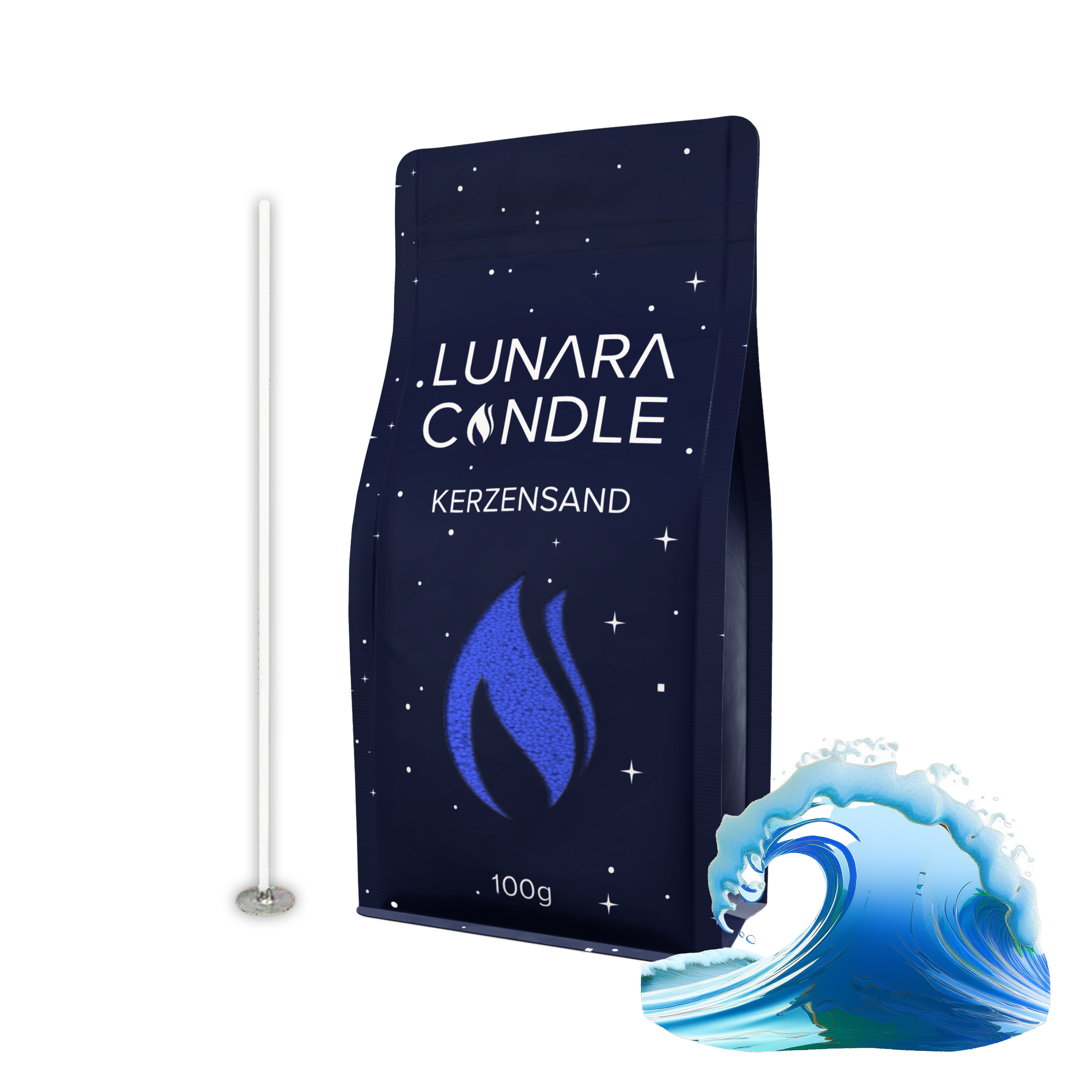 Kerzensand - Ozean 100g Probe