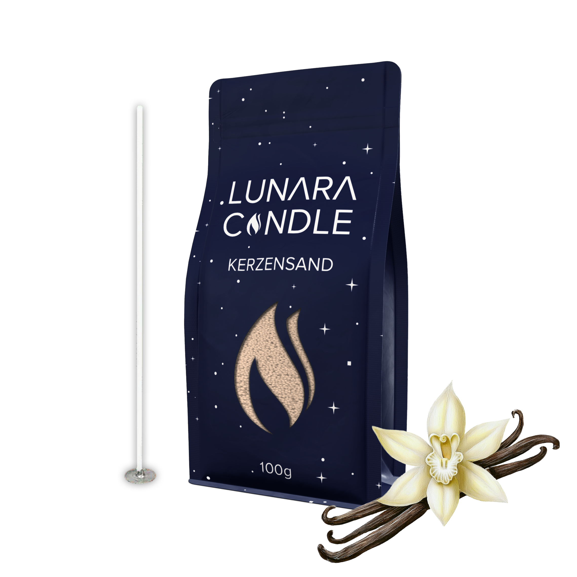 Kerzensand - Vanille 100g Probe