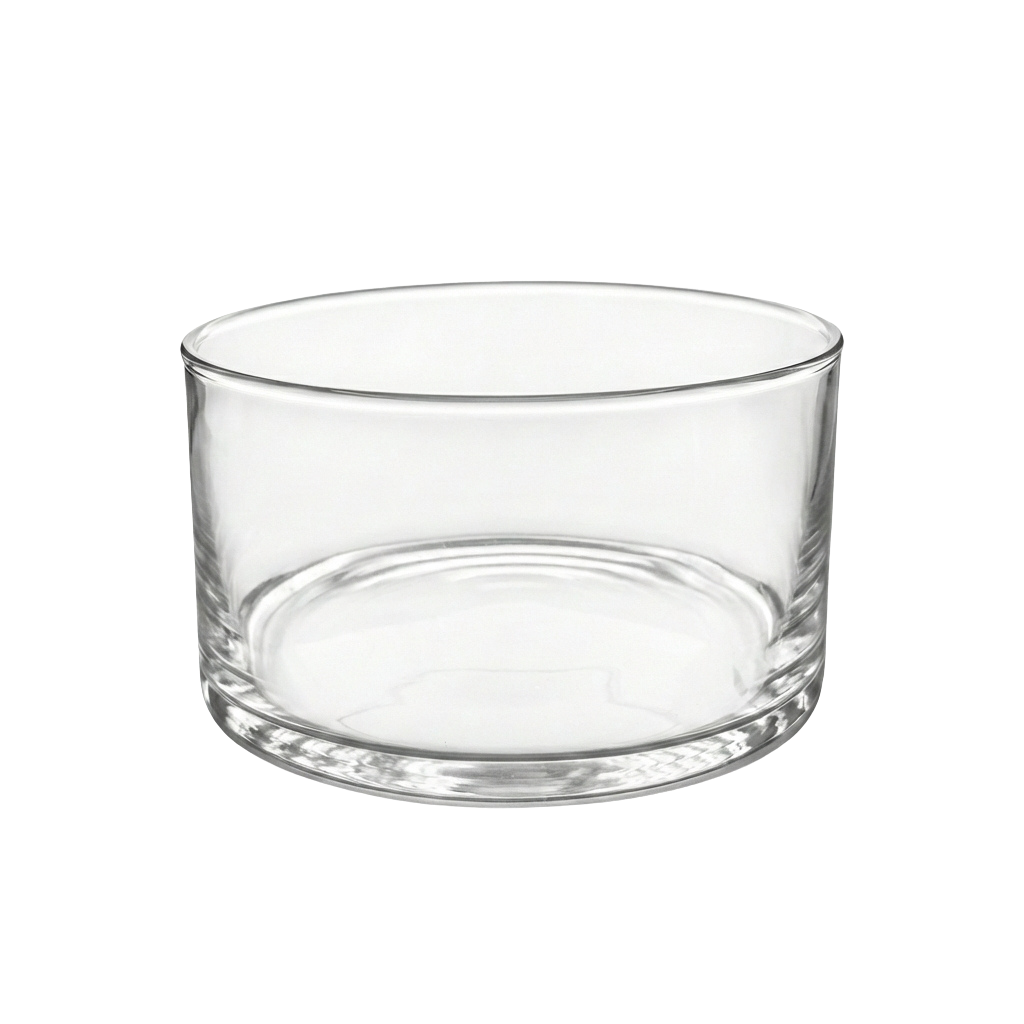 Kerzenglas Rund