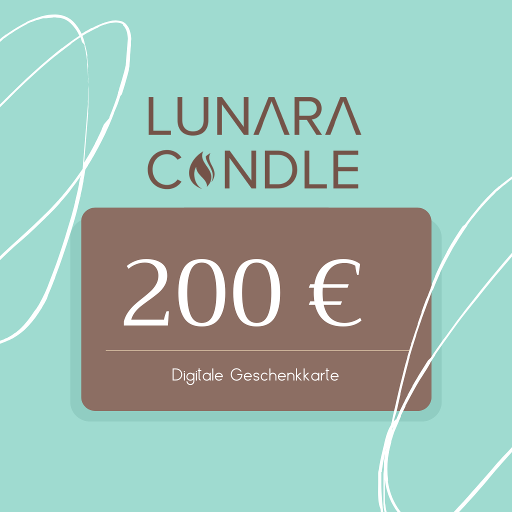 Lunara Candle Geschenkkarte
